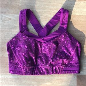 Lululemon Sports Bra in Purple